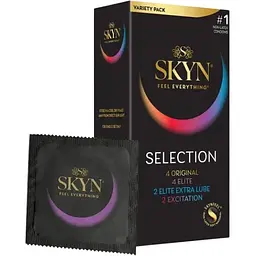Презервативи безлатексні Skyn SELECTION (12 шт.)