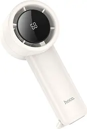 Вентилятор портативний Hoco HX63 Fashion high-speed handheld fan white - мініатюра 2