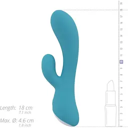 Вібратор Cala Azul Martina I Rabbit (SO8884) [108490] - мініатюра 8