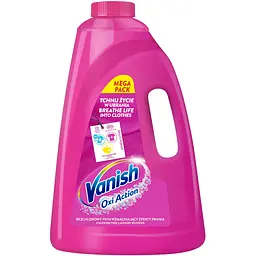 Жидкий пятновыводитель для тканей Vanish Oxi Action Multi Power Gel 3 л