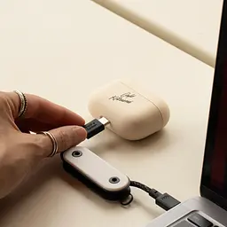 Кабель Native Union Pocket Cable USB-C to USB-C Sandstone 0.17 м (POCK-C-SAN-NP) - мініатюра 3