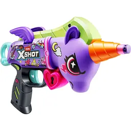 Бластер X-Shot Purple Blastercorn швидкострільний 16 патронів (36882R) - мініатюра 2