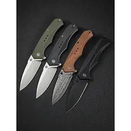 Ніж складаний туристичний Civivi Photonix, (9.4 см) Damascus / Guibourtia Wood - мініатюра 19