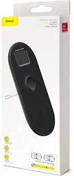 Бездротовий зарядний пристрій Baseus Smart 3 в 1 (Phone + Watch + Pods) 18W WX3IN1-C01 Black - мініатюра 2