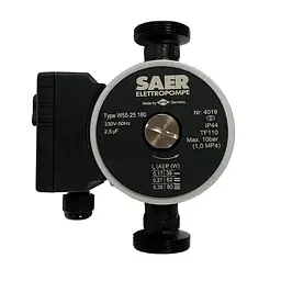 Насос циркуляційнний Saer W55-25 180мм + гайки - мініатюра 2
