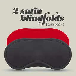 Маска на очі Crushious 2 Satin Blindfolds, 2 шт (мульти) - мініатюра 2