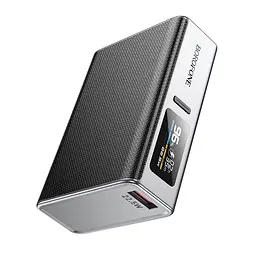 Портативний ЗП Power Bank BOROFONE BJ72 Energy 22.5W+PD20W with display 10000 mAh Metal gray - мініатюра 7