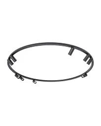 Люстра Nowodvorski 11950 Fourty Round GU10 R35 9x10W IP20 чорна - мініатюра 5
