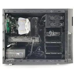 Комп'ютер KorobPC (Asus Z270M/i7-7700K/16/256SSD/3Tb/BQ500W/Nanoxia/RX580-8Gb) - Tower Б/В - мініатюра 4