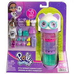 Оригінальна шафа Polly Pocket Обертай та наряджайся в асортименті (HKW04) - мініатюра 2