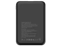 Зовнішній акумулятор (Power Bank) ATRIA WPD-P91 10000mAh Black - мініатюра 4