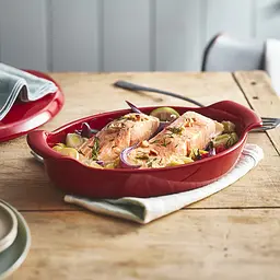 Форма для запікання Emile Henry Ovenware 30.5x17.5x9 см 0.9 л красна (348441) - мініатюра 6