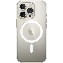 Чохол iLera Clear Case with MagSafe для Apple iPhone 16 Pro Transparent (iLGCLCa16Pr) [125217] - мініатюра 5