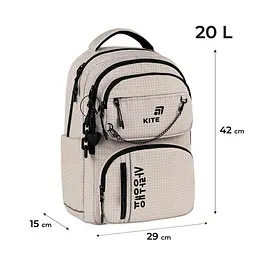 Рюкзак "Kite" Education 2594M Prime 1від.,5карм. №K26-2594M-1 - мініатюра 2