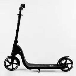 Самокат Best Scooter 92х48х104 см Чорний 000231609 - мініатюра 3
