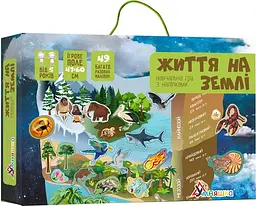 Гра навчальна з наліпками Життя на землі Умняшка КП-009 Різнокольоровий shop (4820129201326)
