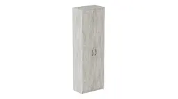 Шафа Анжело Ferrum-decor на 5 полиць 2 двері 1900x600x380 ДСП Бетон 16 мм (FRD-104982) - мініатюра 4