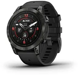 Смарт-годинник Garmin Epix Pro Gen 2 47mm Slate Gray w Black Band (010-02803-00/01) - мініатюра 3