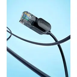 Патч-корд Ugreen NW122 CAT 6A Pure Copper Ethernet Cable OD2.8 1.5m Black (70333) [111839] - мініатюра 7