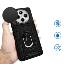 Панель BeCover Military для Xiaomi Redmi A4 5G Black (712875) - мініатюра 3