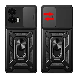 Чохол до мобільного телефона BeCover Military Motorola Moto G35 Black (713089) - мініатюра 2