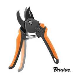 Секатор з регульованою ручкою Bradas V-SERIES, лезо з ковадлом, сталь SK5 (KT-V1049) - мініатюра 2