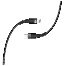 Дата кабель USB-C to Lightning 0.3m 3А black ColorWay (CW-CBPDCL054-BK) - мініатюра 5