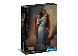 Пазл Clementoni Museum Collection: Поцілунок, Франческо Аєц (Museum Collection - Hayez - The Kiss Puzzle - 1000 pcs.), 1000 ел. (37064)
