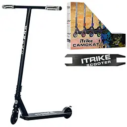 Самокат трюковий iTrike 36х11х89 см Чорний 000222882 - мініатюра 2