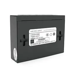 Комутатор POE 48V Mercury MS05CP 4 порти POE+1 порт Ethernet (Uplink ) 10/100 Мбіт/сек, БП в комплекті + перехідник - мініатюра 6