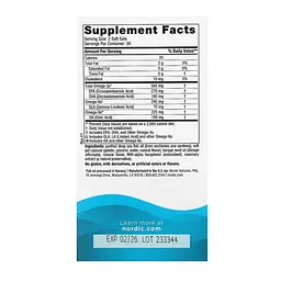 Омега-3 риб'ячий жир Nordic Naturals Complete Omega для серця, мозку та зору 60 софтгелів - мініатюра 2