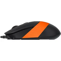 Миша A4Tech Fstyler FM10 USB Black/Orange (FM10 (Orange)) - мініатюра 3