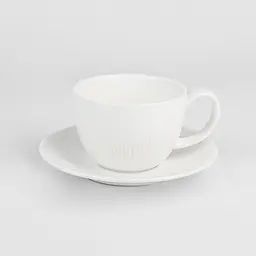 Чашка МВМ My Home Промінь 90 мл біла (KP-116 WHITE) - мініатюра 5