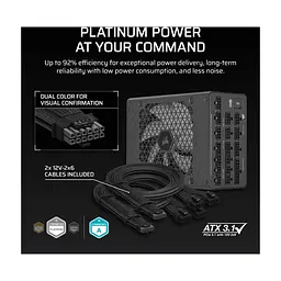 Блок живлення Corsair 1200W HX1200i (CP-9020307-EU) - мініатюра 9