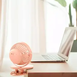 Портативний вентилятор Solove Clip Fun F3 Pink - мініатюра 3