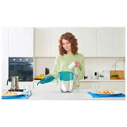 Фільтр-глечик Ecosoft Maxima 5л (3.5л очищеної води) з фільтр-картриджем, аква грін (FMVMAXIMADGECO) - мініатюра 2