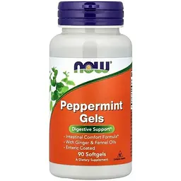 Амінокислота Now Peppermint Gels, 90 капсул vit0003855