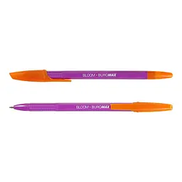 Ручка кулькова Buromax Bloom синя 0.7 мм упаковка 50 шт. (BM.8124-01) - мініатюра 8