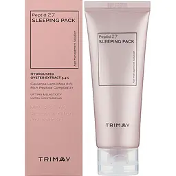Маска для обличчя Trimay Peptid 27 Sleeping Pack нічна з пептидами 60 мл - мініатюра 2