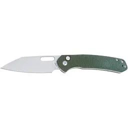 Ніж CJRB Pyrite Wharncliffe Micarta, AR-RPM9 Steel зелений
