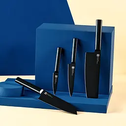 Набір ножів Xiaomi HuoHou Set of Knives with Stand 5 in 1 (HU0076) [50184] - мініатюра 2