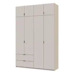 Розпашна Шафа для одягу Doros Лукас Кашемір 160х50х240 (80737728) - мініатюра 1