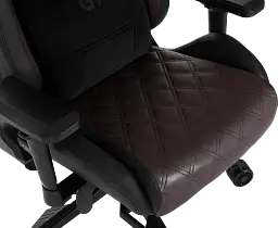 Геймерське крісло GT Racer чорне з коричневим (X-0724 Black/Brown) - мініатюра 8