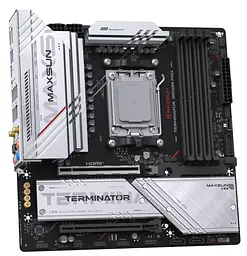 Материнська плата Maxsun Terminator B850M PRO WIFI (MS-Terminator B850M PRO WIFI) (Socket AM5, AMD B850, Micro-ATX) - мініатюра 4