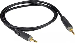 Коммутационный кабель Mini-Jack 3,5 — Mini-Jack 3,5 0.9 м KLOTZ AS-MM0090 - мініатюра 1