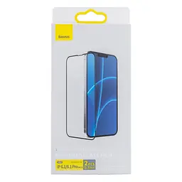 Захисне скло BASEUS 0.3mm SGQP010101 Apple iPhone 13/ iPhone 13 Pro 2 шт Black (27776_1845755) - мініатюра 2