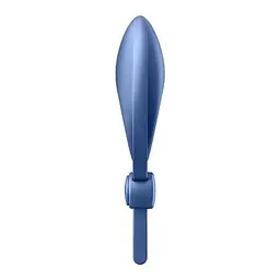 Ерекційне віброкільце-ласо з регулюванням розміру Satisfyer Sniper Blue - мініатюра 3