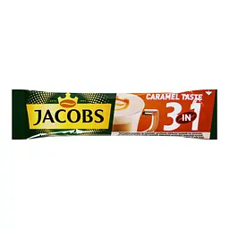 Кавовий напій Jacobs 3 в 1 Caramel, 16.9 г (907243) - мініатюра 2