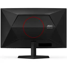 Монітор AOC TFT 27` C27G42E, VA, 180Гц, вигнутий,  2хHDMI, DP, колонки, чорно-червоний - мініатюра 6