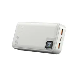 Зовнішній акумулятор WUW Y138 20000 mAh 22.5W білий - мініатюра 3